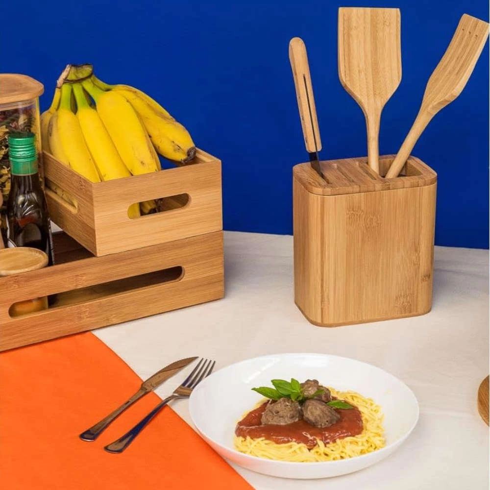 Espátula de Bambu Oikos 35 Cm