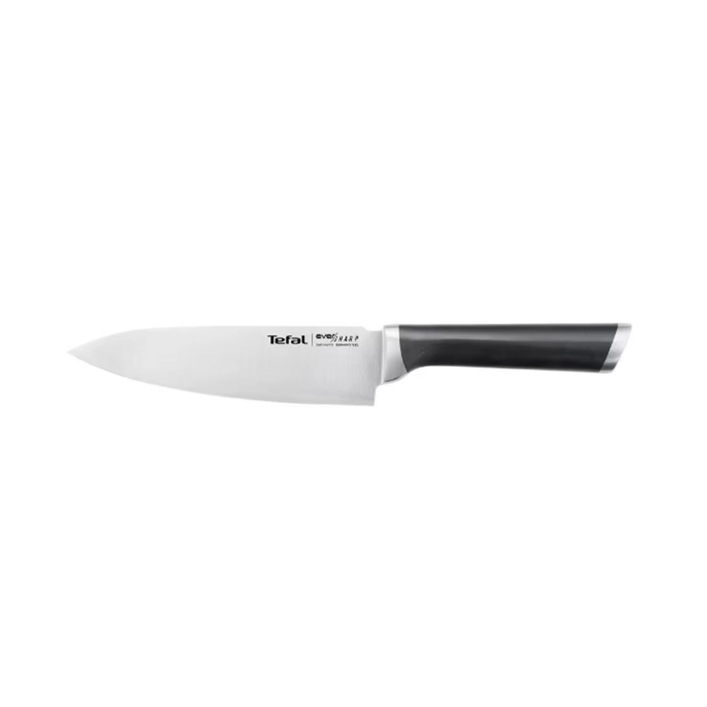 Faca Com Compartimento Afiador T-fal Eversharp 16,5 Cm