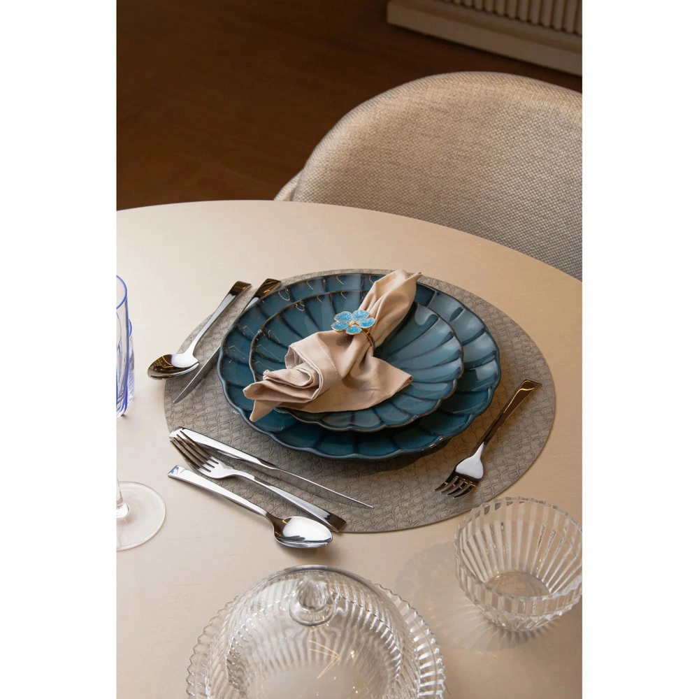 Faqueiro  Berna  Aco Inox  48 Pecas