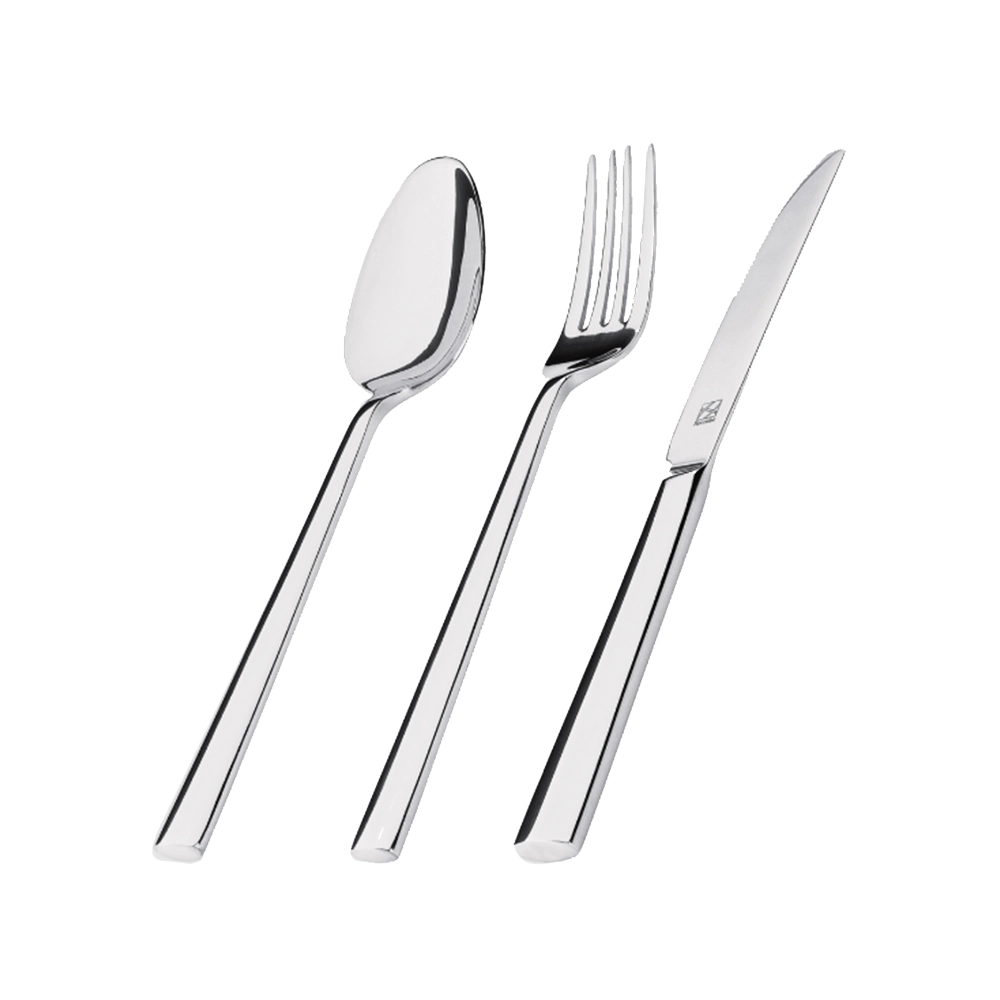 Faqueiro Hercules Mykonos Aço Inox - 130 Peças