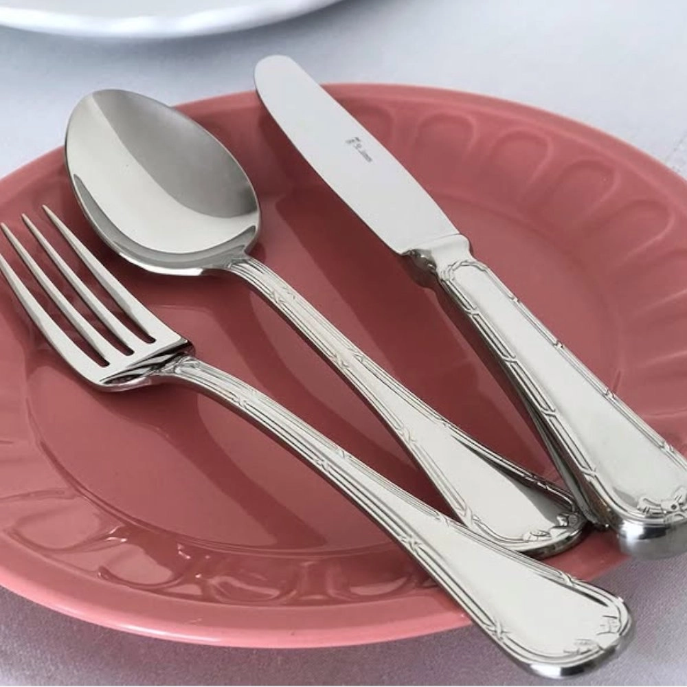 Faqueiro St. James Croise Aco Inox 101 Pecas Faqueiro St. James Croise Aco Inox 101 Pecas