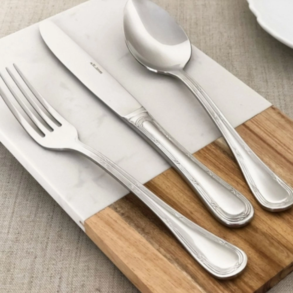 Faqueiro St. James Lace Aco Inox 48 Pecas Faqueiro St. James Lace Aco Inox 48 Pecas