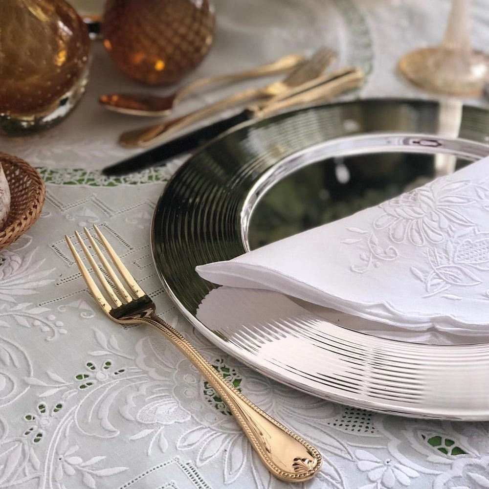 Faqueiro St James Pérola Aço Inox - 130 Peças Faqueiro St James Pérola Aço Inox - 130 Peças