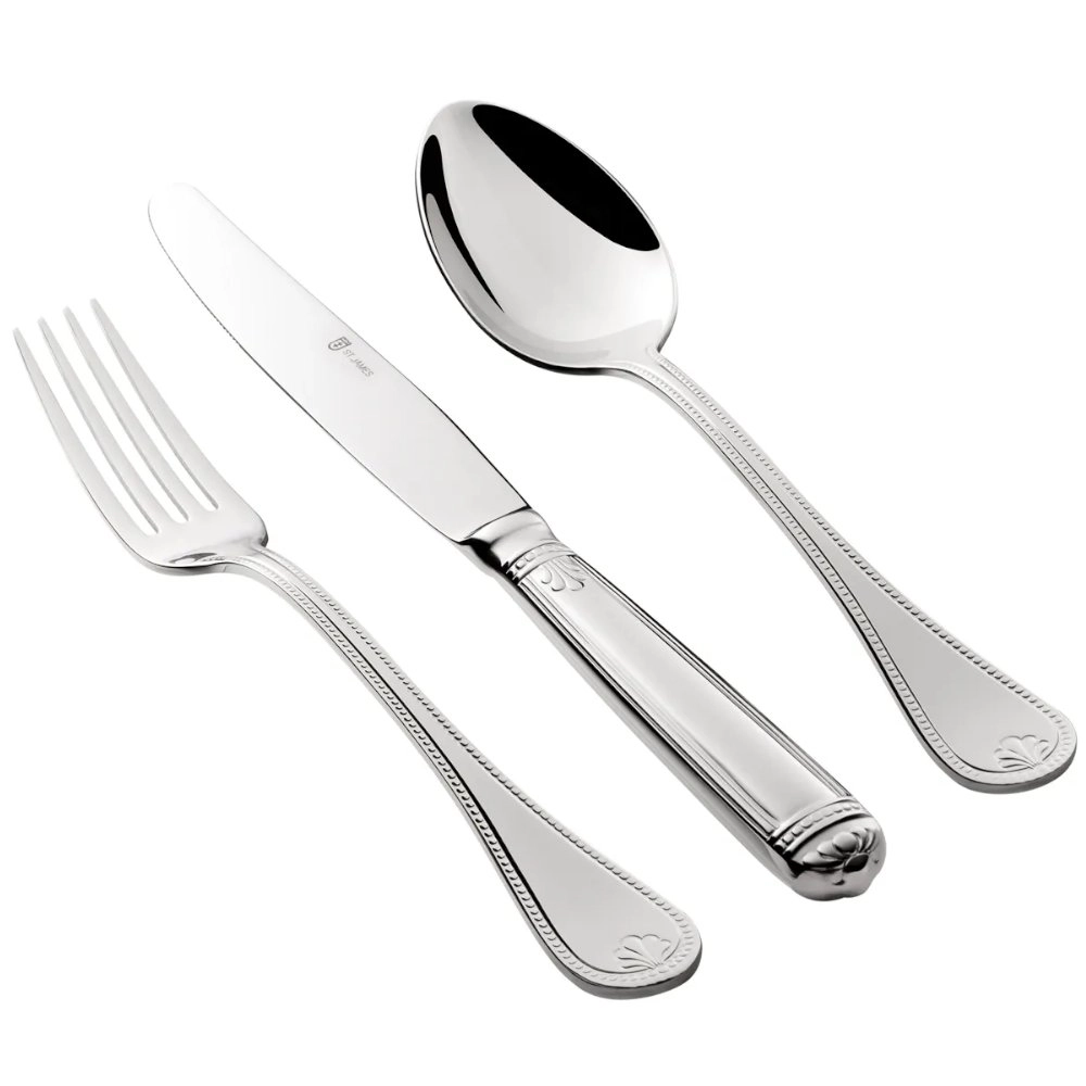 Faqueiro St. James Perola Aco Inox 101 Pecas Faqueiro St. James Perola Aco Inox 101 Pecas