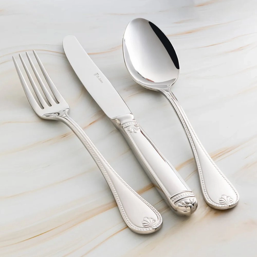 Faqueiro St. James Perola Prata 130 Pecas Faqueiro St. James Perola Prata 130 Pecas