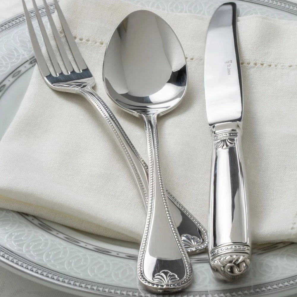 Faqueiro St. James Perola Prata 130 Pecas