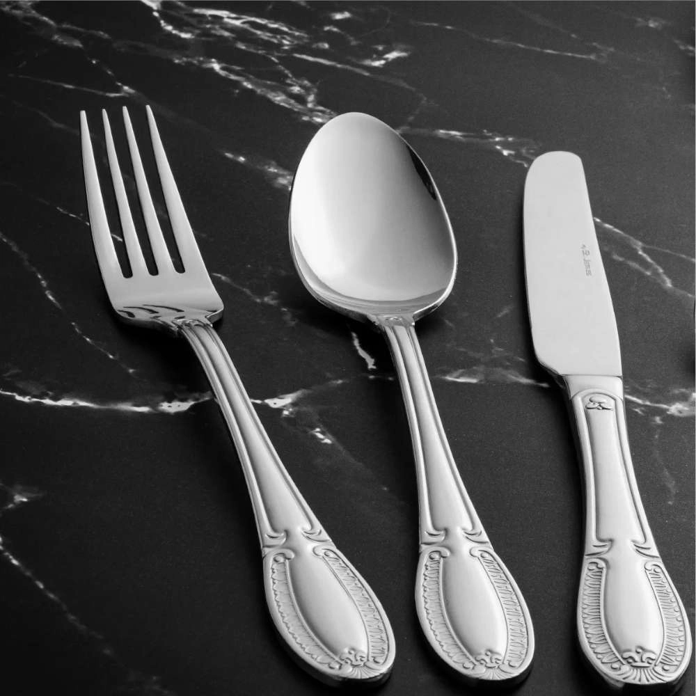 Faqueiro St James Venetian Aco Inox 48 Pecas Faqueiro St James Venetian Aco Inox 48 Pecas