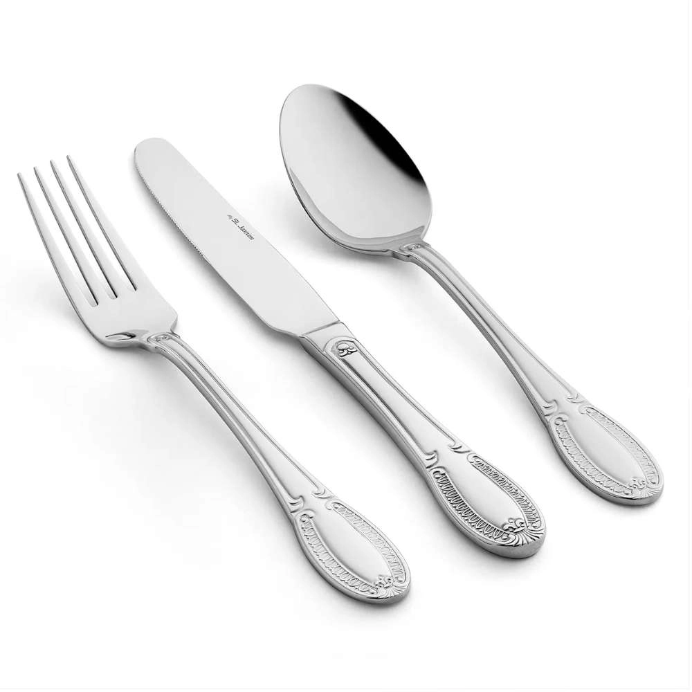 Faqueiro St James Venetian Aco Inox 48 Pecas Faqueiro St James Venetian Aco Inox 48 Pecas