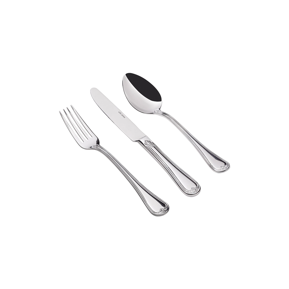 Faqueiro St James Versailles Aço Inox - 101 Peças Faqueiro St James Versailles Aço Inox - 101 Peças