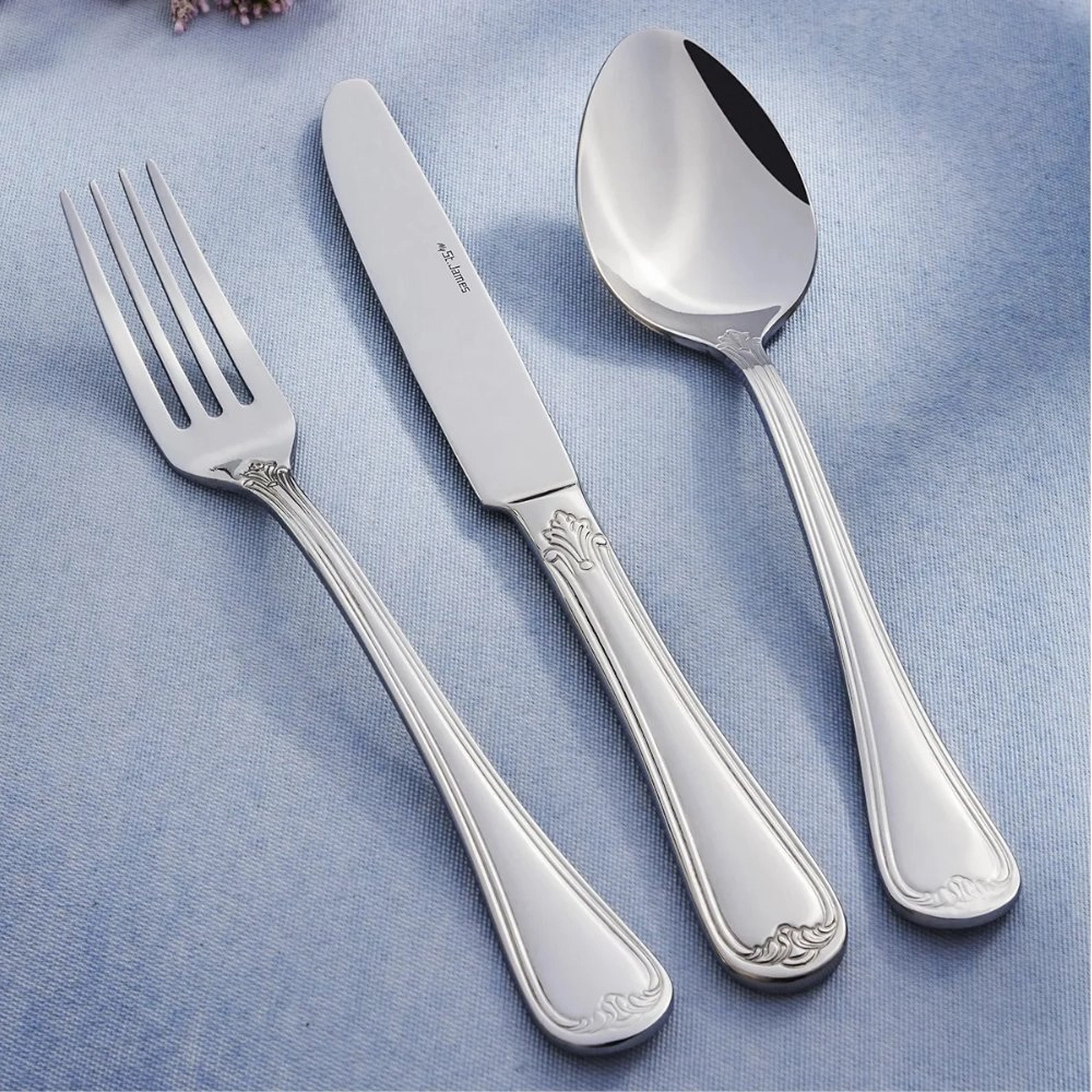 Faqueiro St James Versailles Aço Inox - 48 Peças Faqueiro St James Versailles Aço Inox - 48 Peças