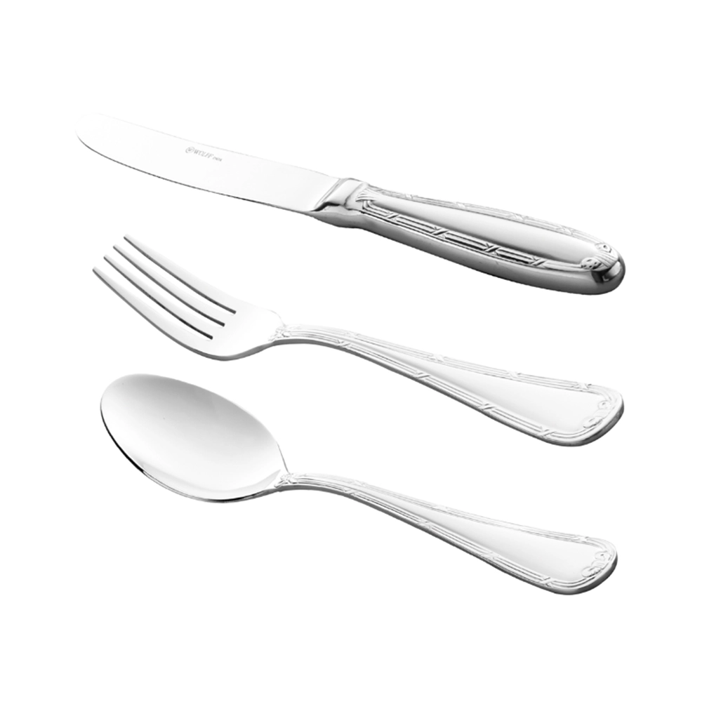 Faqueiro Wolff Croisé Aço Inox Sem Estojo de Madeira - 102 Peças Faqueiro Wolff Croisé Aço Inox Sem Estojo de Madeira - 102 Peças