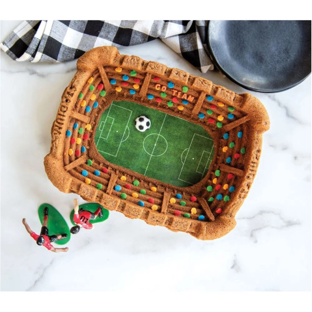 Forma Para Bolo Stadium Bundt Nordic Ware Forma Para Bolo Stadium Bundt Nordic Ware