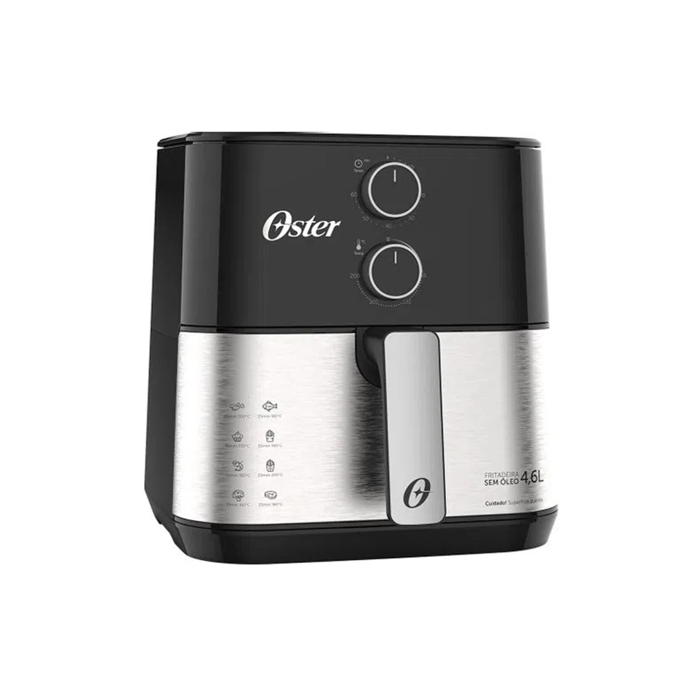 Fritadeira Sem Óleo Oster Compact - 4,6 Litros Fritadeira Sem Óleo Oster Compact - 4,6 Litros