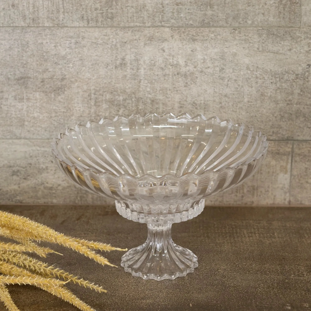 Fruteira Com Pe Wolff Geneva 31 X 19 Cm Fruteira Com Pe Wolff Geneva 31 X 19 Cm