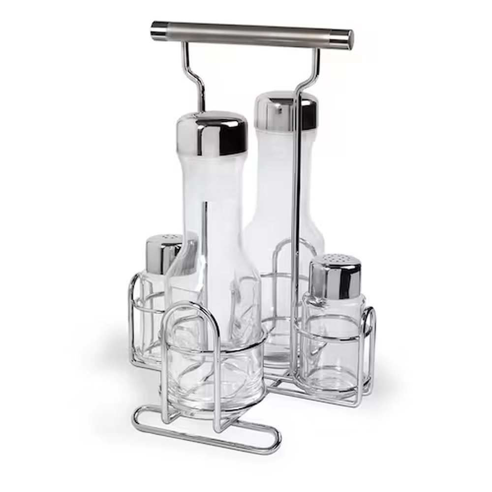 Galheteiro Brinox Argento - 5 Pecas Galheteiro Brinox Argento - 5 Pecas