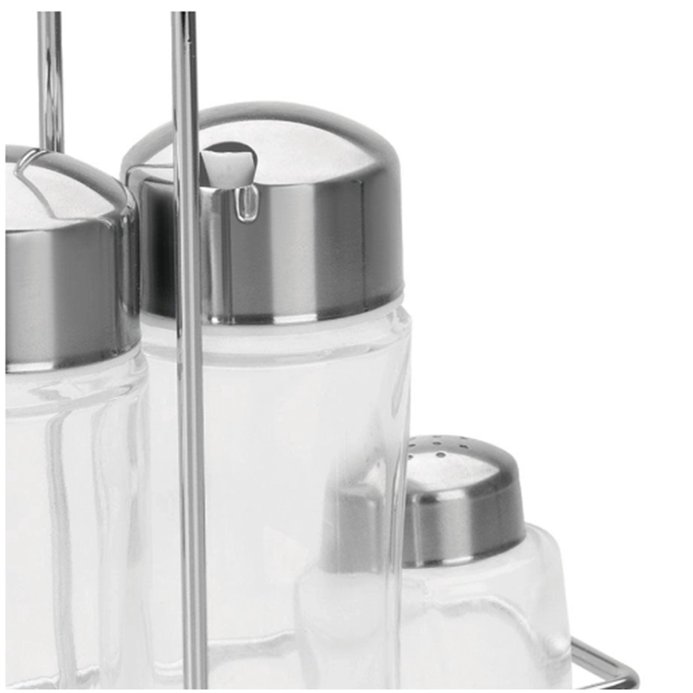 Galheteiro Tramontina Ciclo 20 X 17 X 5,5 Cm - 4 Peças Galheteiro Tramontina Ciclo 20 X 17 X 5,5 Cm - 4 Peças