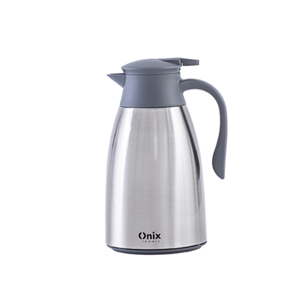 Garrafa Térmica Ampola de Vidro Gatilho Paramout Onix Térmic 1 Litro Garrafa Térmica Ampola de Vidro Gatilho Paramout Onix Térmic 1 Litro