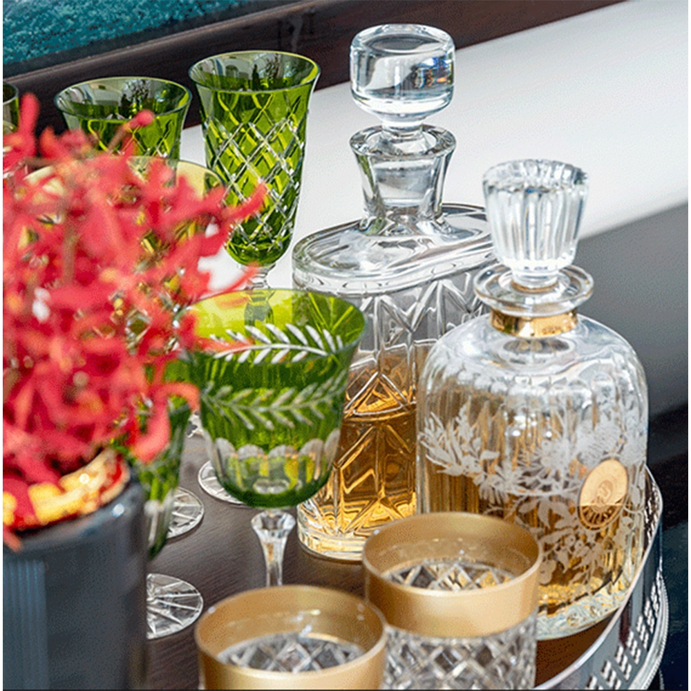 Garrafa Vista Alegre My Rare Spirits Com Ouro Areni