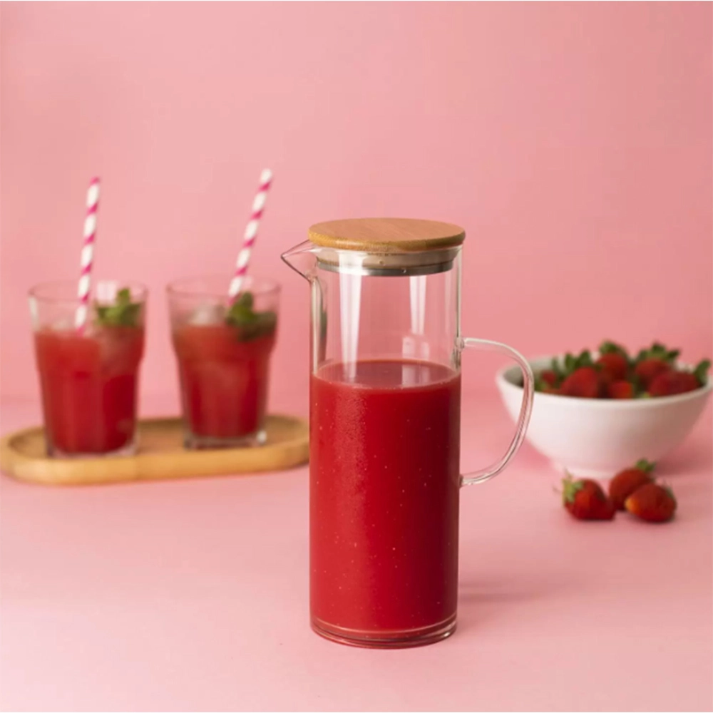 Jarra Com Tampa Oikos Bambu 2 Litros Jarra Com Tampa Oikos Bambu 2 Litros