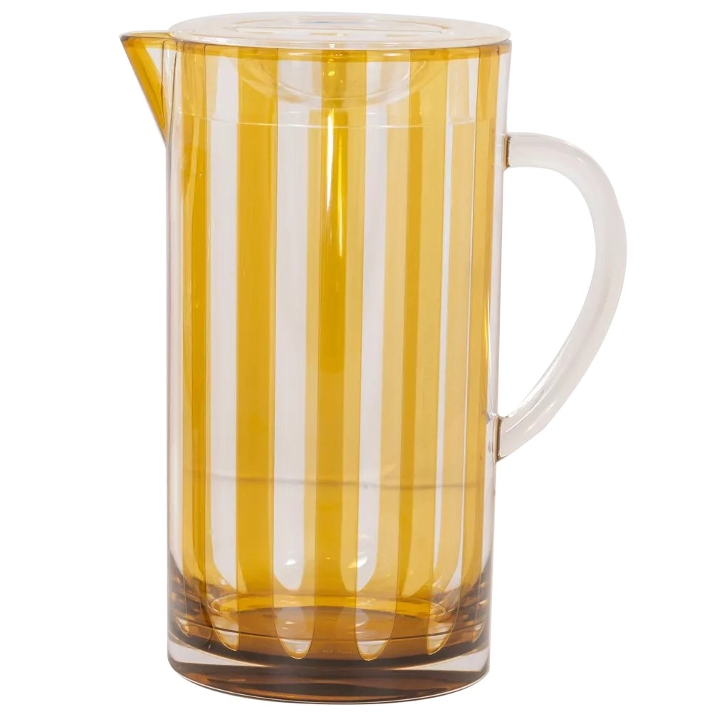 Jarra Stripes de Acrilico Ambar Jarra Stripes de Acrilico Ambar