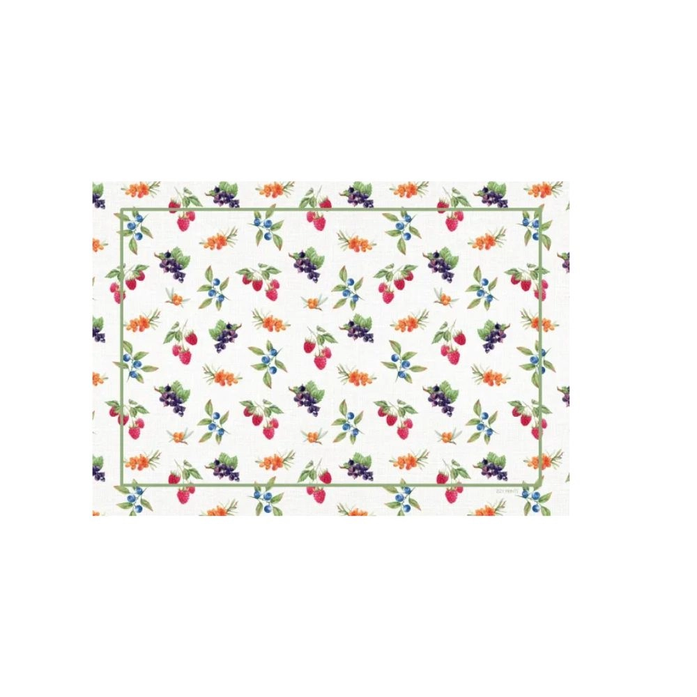 Jogo C/ 12 Lugares Americanos Berries Jogo C/ 12 Lugares Americanos Berries