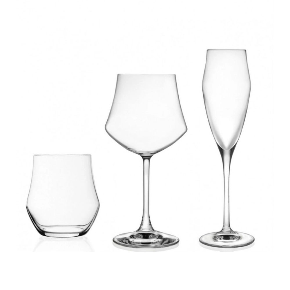 Jogo de 18 Tacas e Copos  Ego