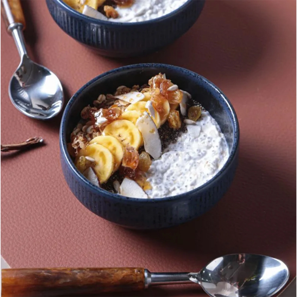 Jogo de Bowls Empilhavel Porto Brasil Linhas Night Blue 330 Ml Jogo de Bowls Empilhavel Porto Brasil Linhas Night Blue 330 Ml