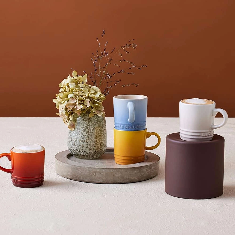 Jogo de Canecas Para Espresso Le Creuset Elements 100 Ml 4 Pecas Jogo de Canecas Para Espresso Le Creuset Elements 100 Ml 4 Pecas