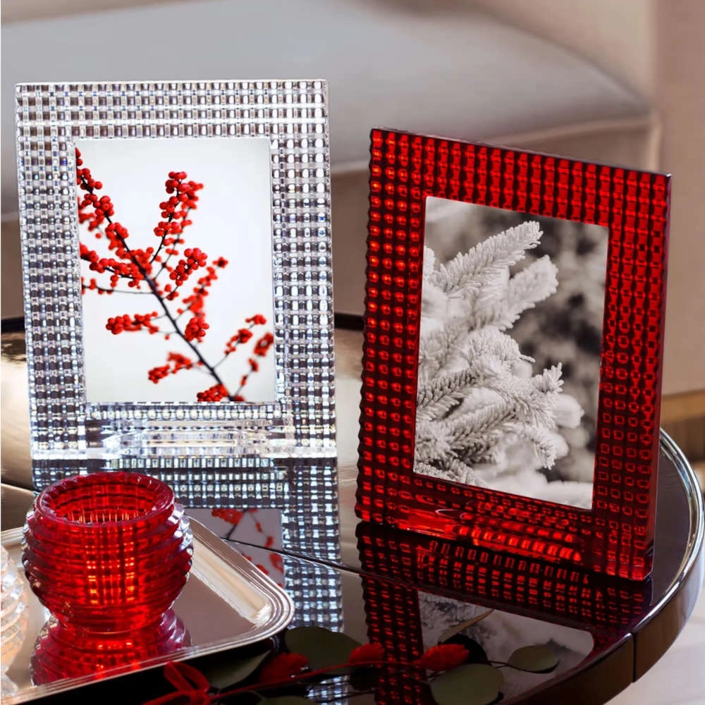 Jogo de Casticais Em Cristal Baccarat Eye Vermelho Jogo de Casticais Em Cristal Baccarat Eye Vermelho