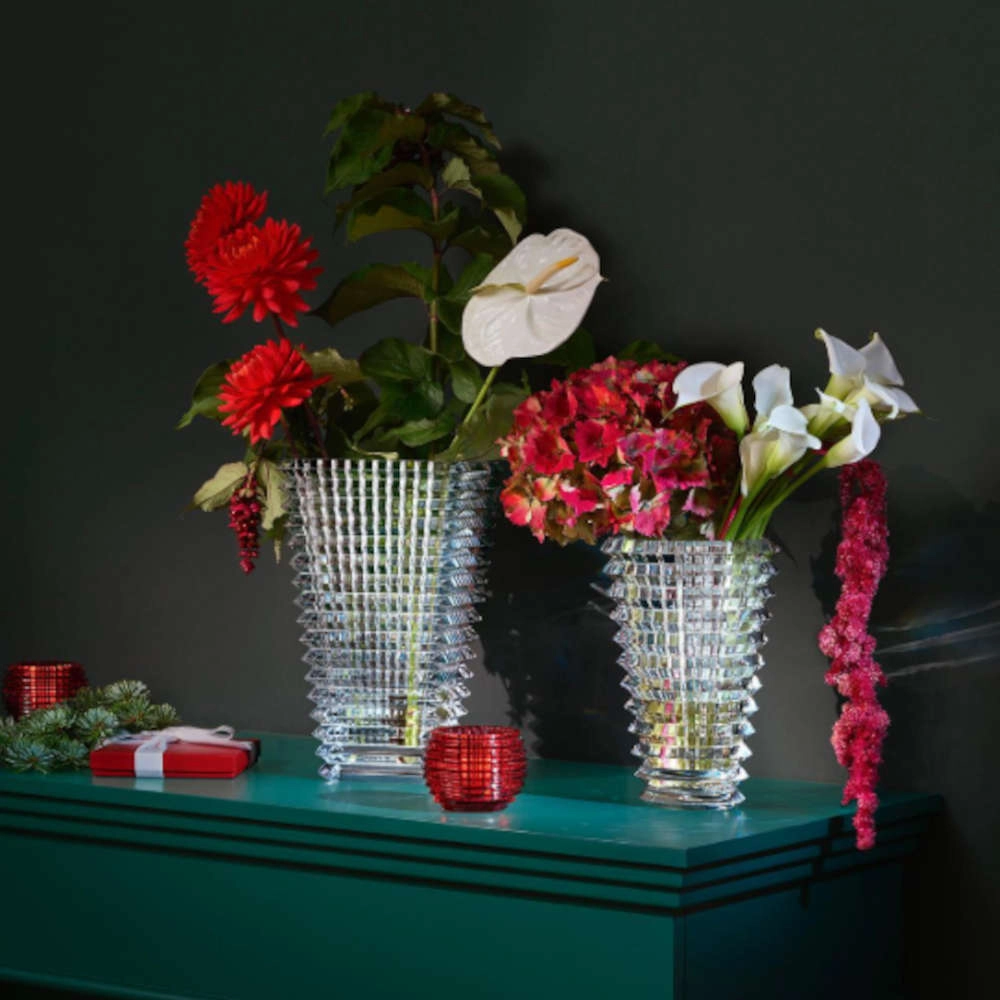 Jogo de Casticais Em Cristal Baccarat Eye Vermelho Jogo de Casticais Em Cristal Baccarat Eye Vermelho