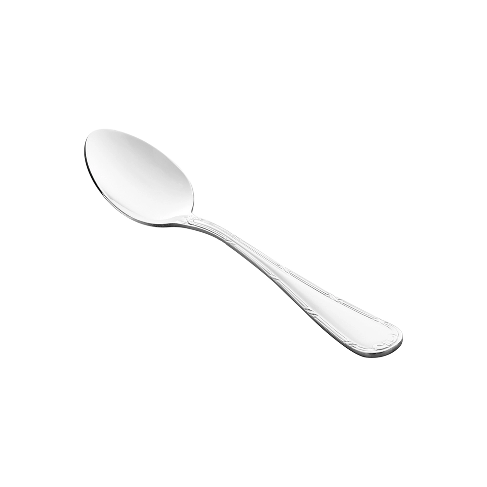 Jogo de Colheres de Sobremesa Wolff Croisé Em Prata - 12 Peças Jogo de Colheres de Sobremesa Wolff Croisé Em Prata - 12 Peças