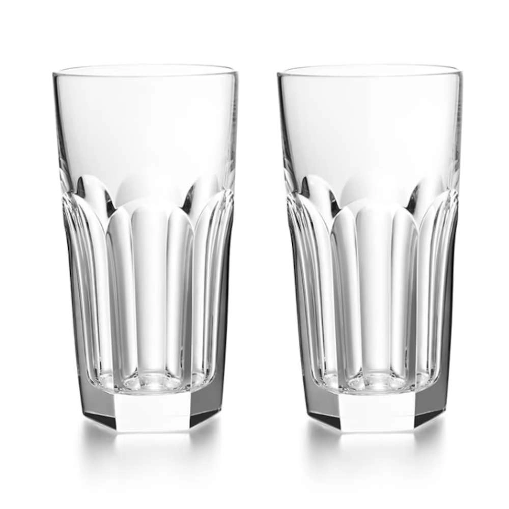 Jogo de Copos Altos Em Cristal Baccarat Harcourt 1841