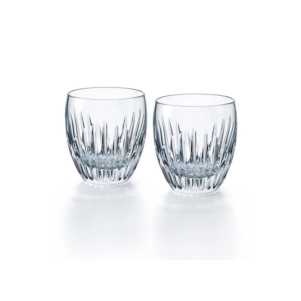 Jogo de Copos Baixos Baccarat Masséna 298 Ml - 2 Peças