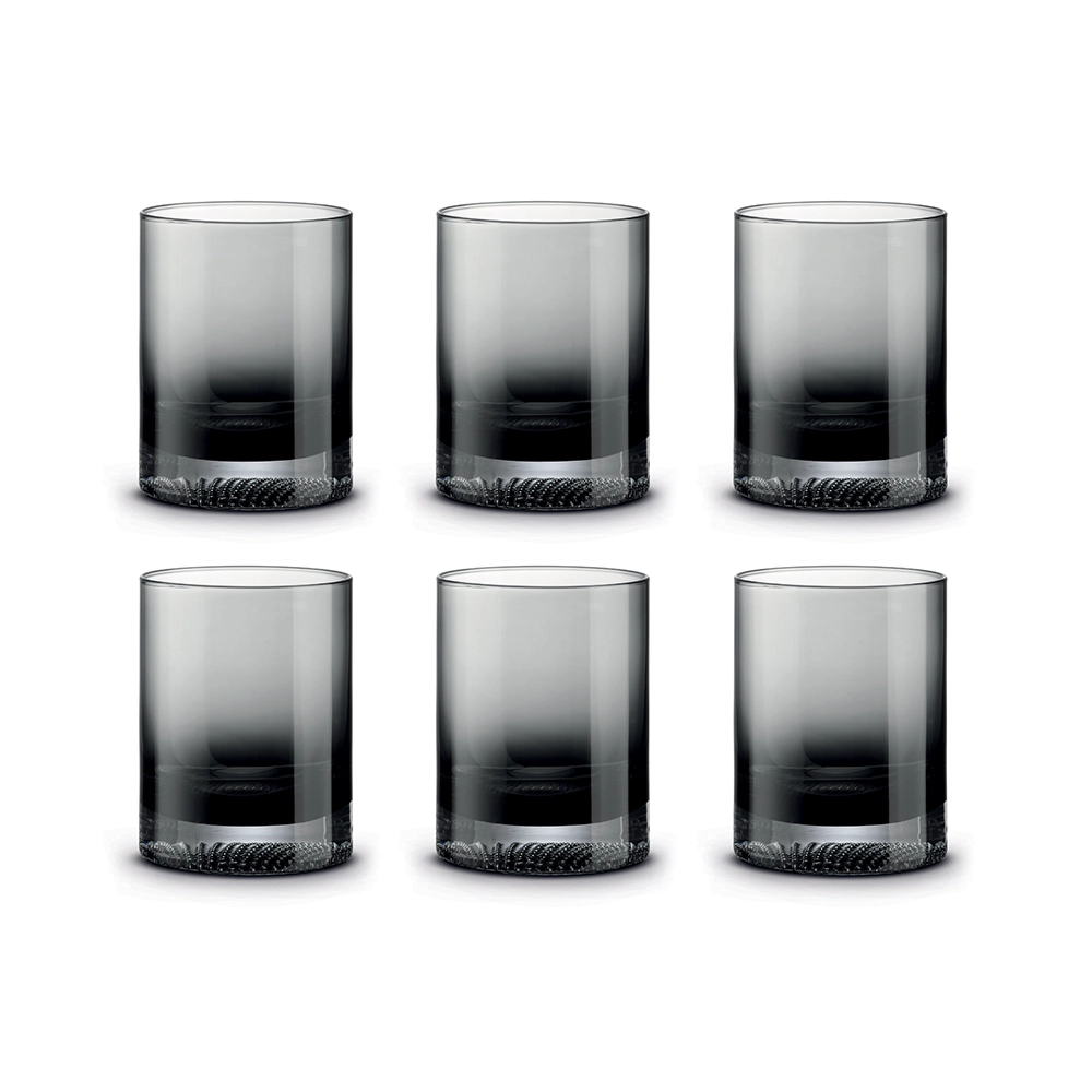 Jogo de Copos Para Água Pozzi Milano Fun Classy 350 Ml - 6 Peças