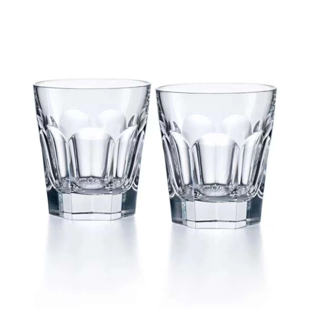 Jogo de Copos Para Whisky Em Cristal Baccarat Harcourt 1841