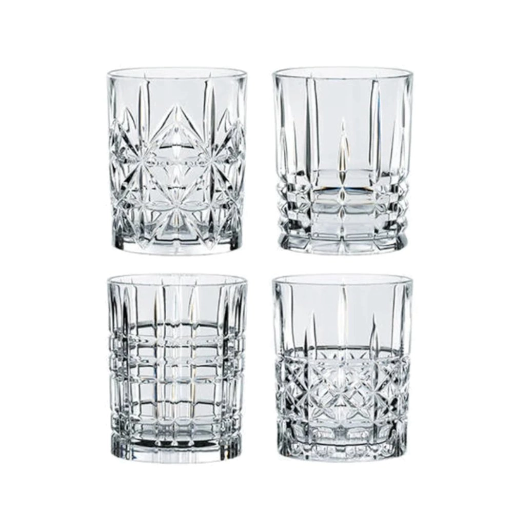 Jogo de Copos Para Whisky Nachtmann Highland 345 Ml - 4 Peças Jogo de Copos Para Whisky Nachtmann Highland 345 Ml - 4 Peças