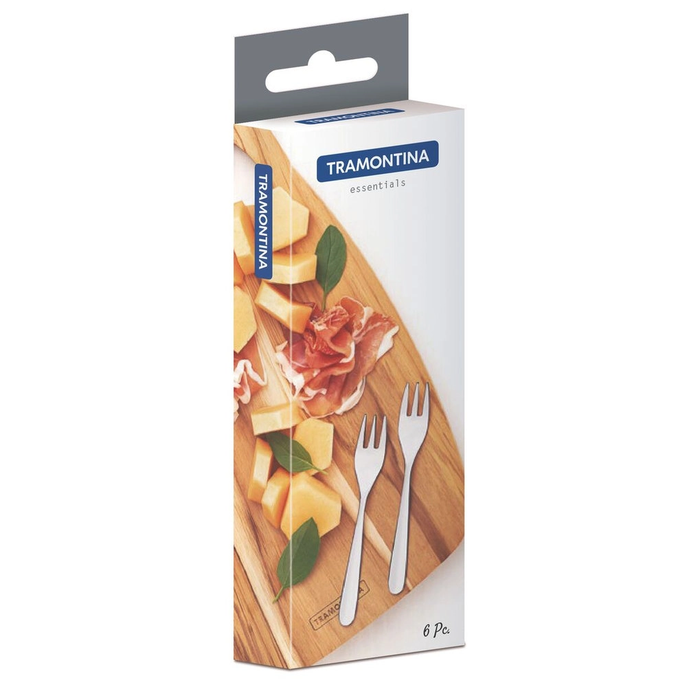 Jogo de Garfos Para Torta Tramontina Amazonas - 6 Pecas Jogo de Garfos Para Torta Tramontina Amazonas - 6 Pecas