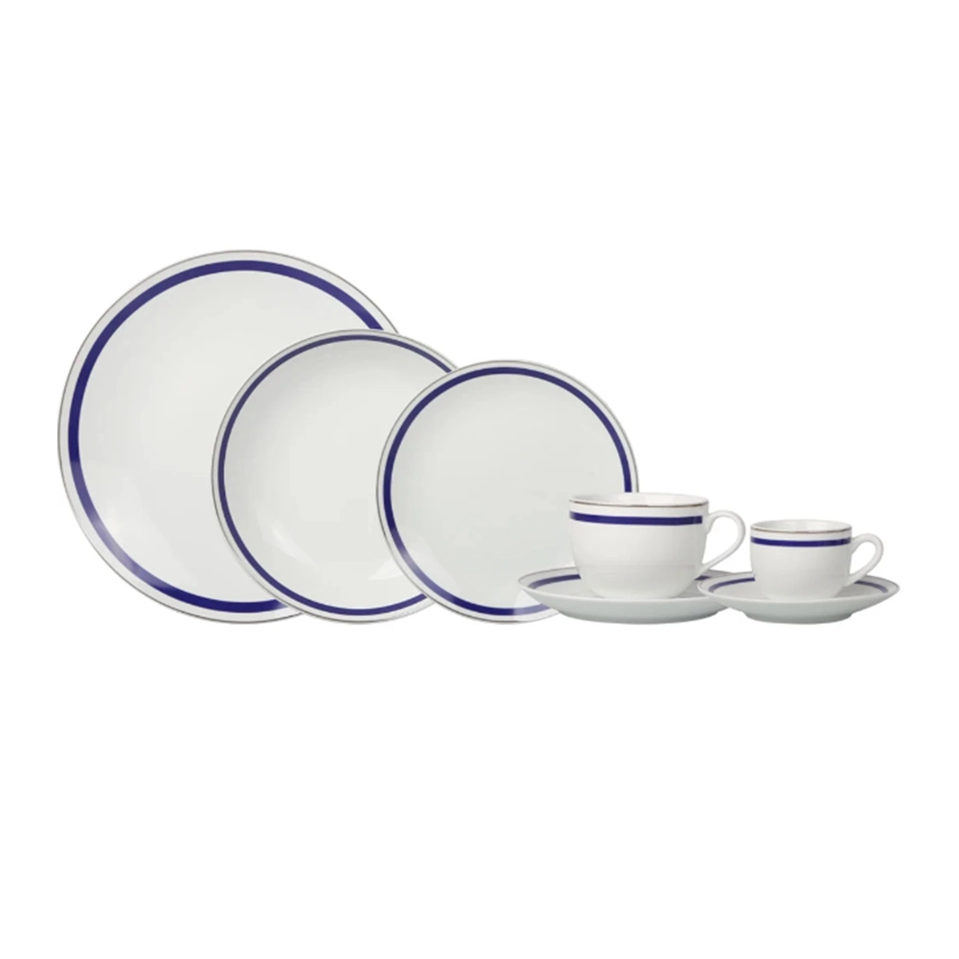 Jogo de Jantar 42 Peças L'hermitage Très Classique Jogo de Jantar 42 Peças L'hermitage Très Classique