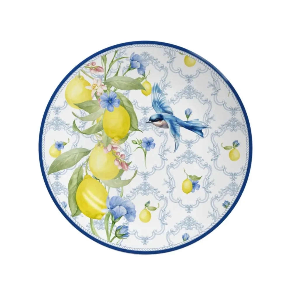 Jogo de Pratos de Sobremesa Coup Sicilia Ceramica Alleanza