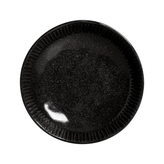 Jogo de Pratos Fundos Porto Brasil Linhas Black Sand 22,5 Cm - 6 Peças Jogo de Pratos Fundos Porto Brasil Linhas Black Sand 22,5 Cm - 6 Peças