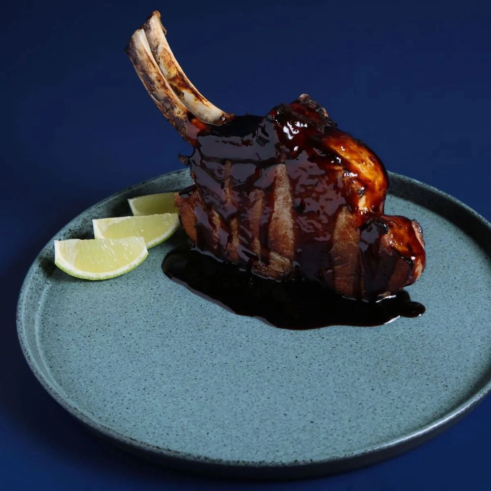 Jogo de Pratos Fundos Porto Brasil Neo Night Sky 19,5 Cm - 6 Peças