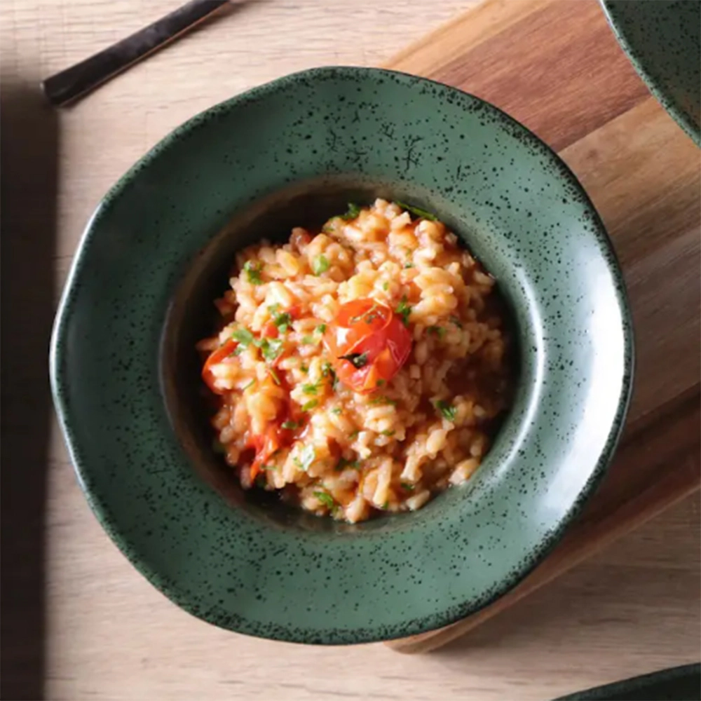 Jogo de Pratos Para Entrada / Sobremesa Porto Brasil Organico Greenery - 4 Pecas Jogo de Pratos Para Entrada / Sobremesa Porto Brasil Organico Greenery - 4 Pecas