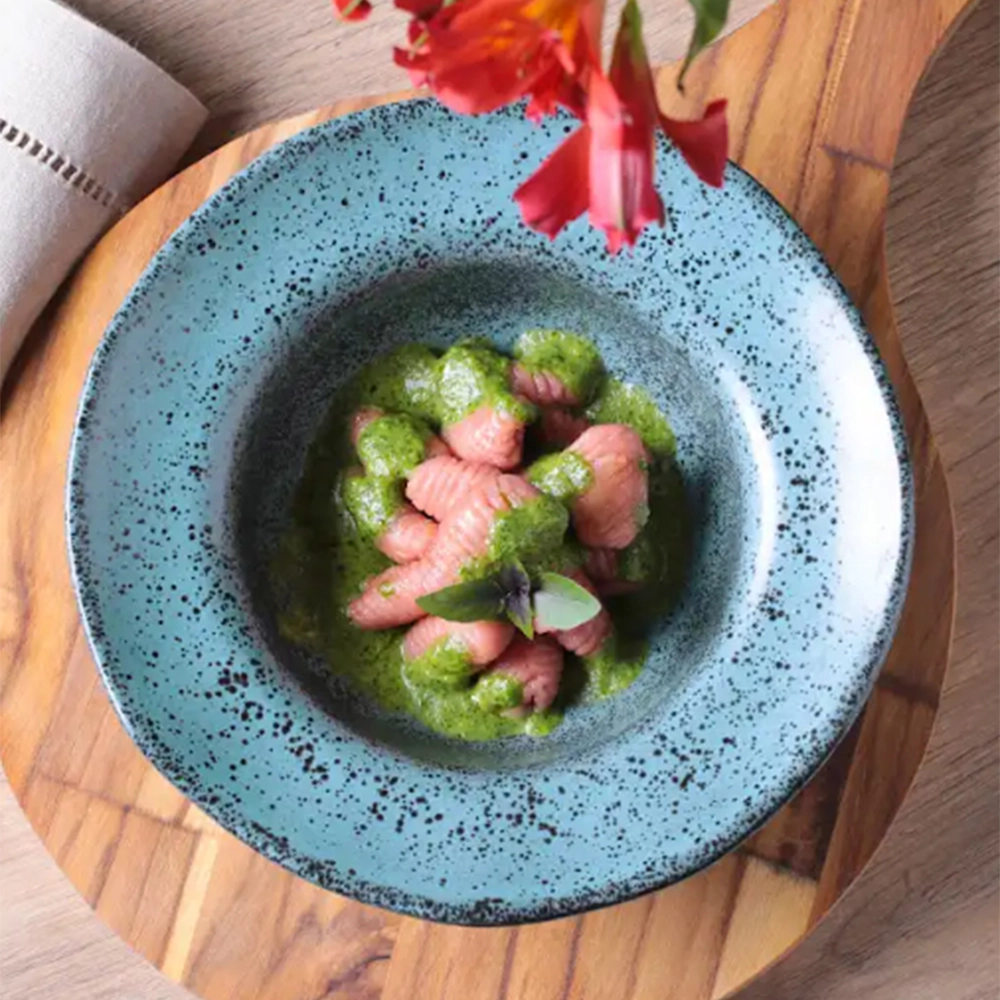 Jogo de Pratos Para Entrada / Sobremesa Porto Brasil Orgânico Night Sky 19 Cm - 4 Peças Jogo de Pratos Para Entrada / Sobremesa Porto Brasil Orgânico Night Sky 19 Cm - 4 Peças