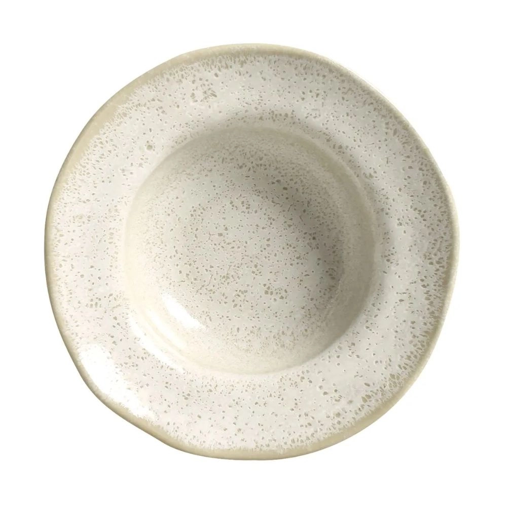 Jogo de Pratos Para Entrada / Sobremesa Porto Brasil Organico Vanilla 19 Cm - 4 Pecas