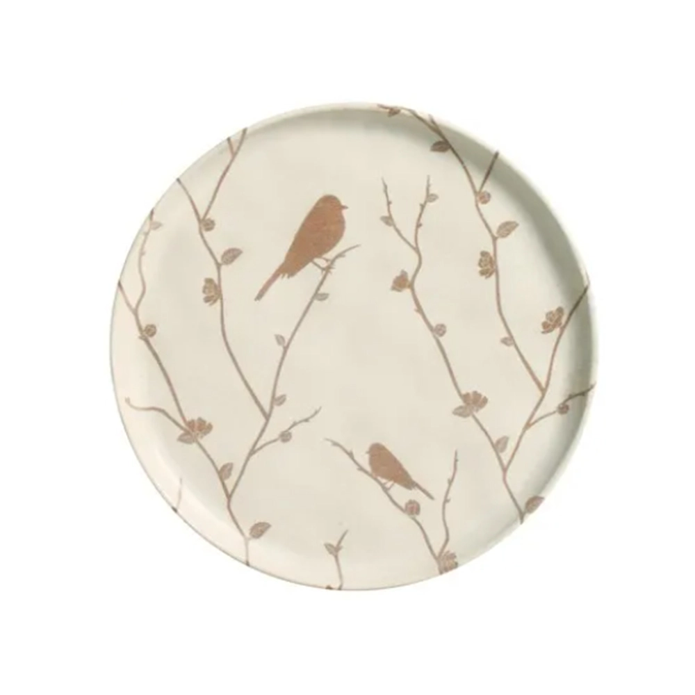 Jogo de Pratos Para Sobremesa Porto Brasil Bio Luar 21,5 Cm - 6 Peças