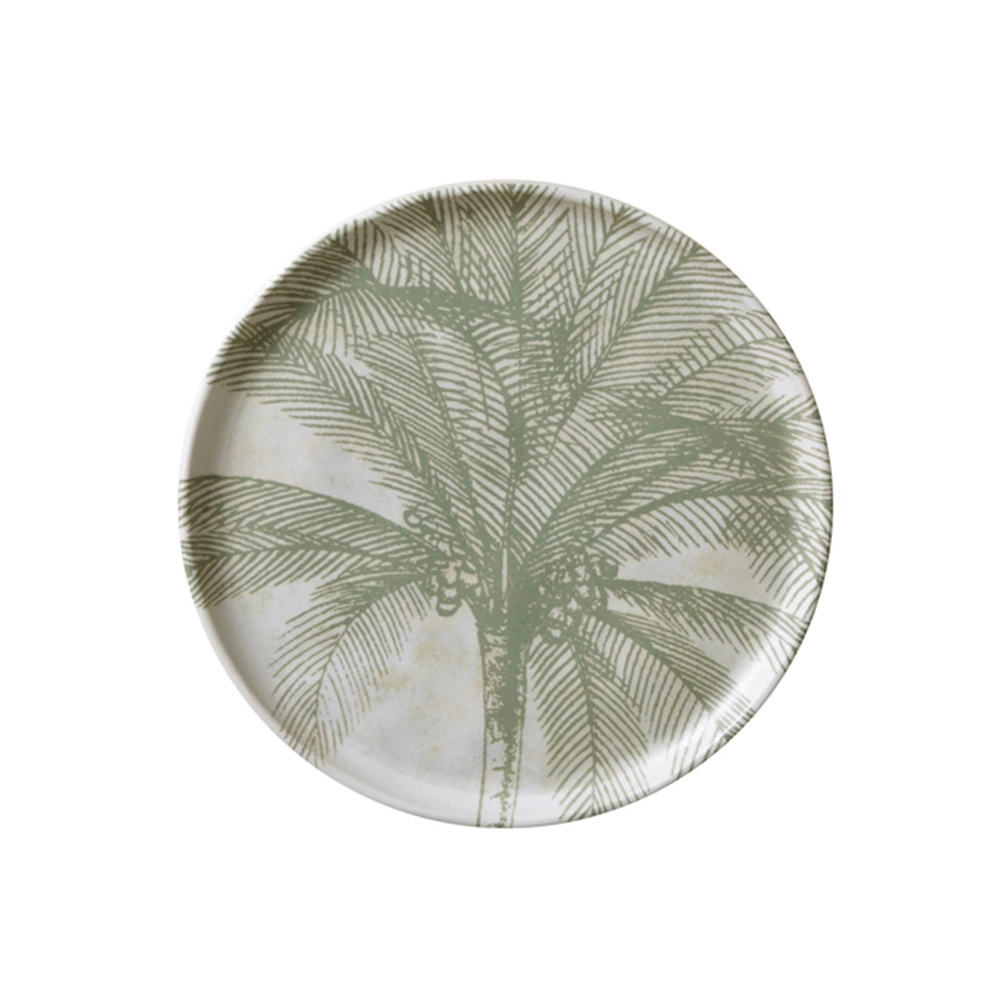 Jogo de Pratos Para Sobremesa Porto Brasil Bio Tropicália 21,5 Cm - 6 Peças