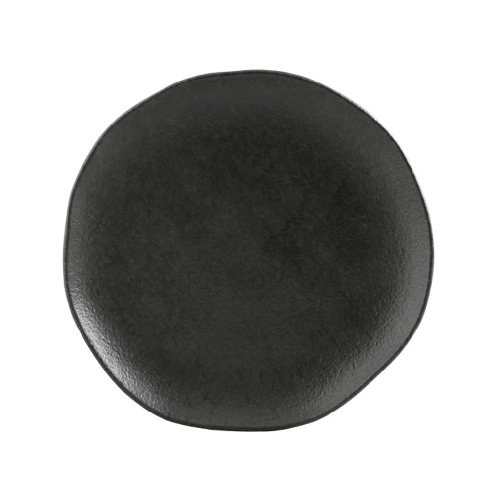 Jogo de Pratos Para Sobremesa Porto Brasil Orgânico Carbon 19,5 Cm - 6 Peças Jogo de Pratos Para Sobremesa Porto Brasil Orgânico Carbon 19,5 Cm - 6 Peças
