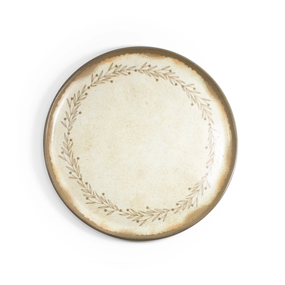 Jogo de Pratos Rasos Porto Brasil Bio Nativa 27,5 Cm - 6 Peças Jogo de Pratos Rasos Porto Brasil Bio Nativa 27,5 Cm - 6 Peças