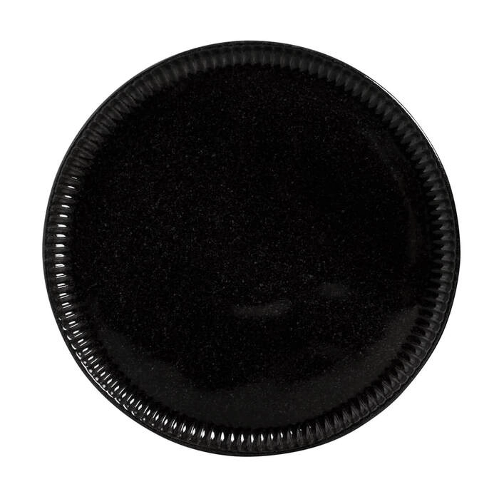 Jogo de Pratos Rasos Porto Brasil Linhas Black Sand 27,5 Cm - 6 Peças Jogo de Pratos Rasos Porto Brasil Linhas Black Sand 27,5 Cm - 6 Peças