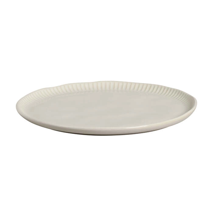 Jogo de Pratos Rasos Porto Brasil Linhas Clay 27,5 Cm - 6 Peças Jogo de Pratos Rasos Porto Brasil Linhas Clay 27,5 Cm - 6 Peças